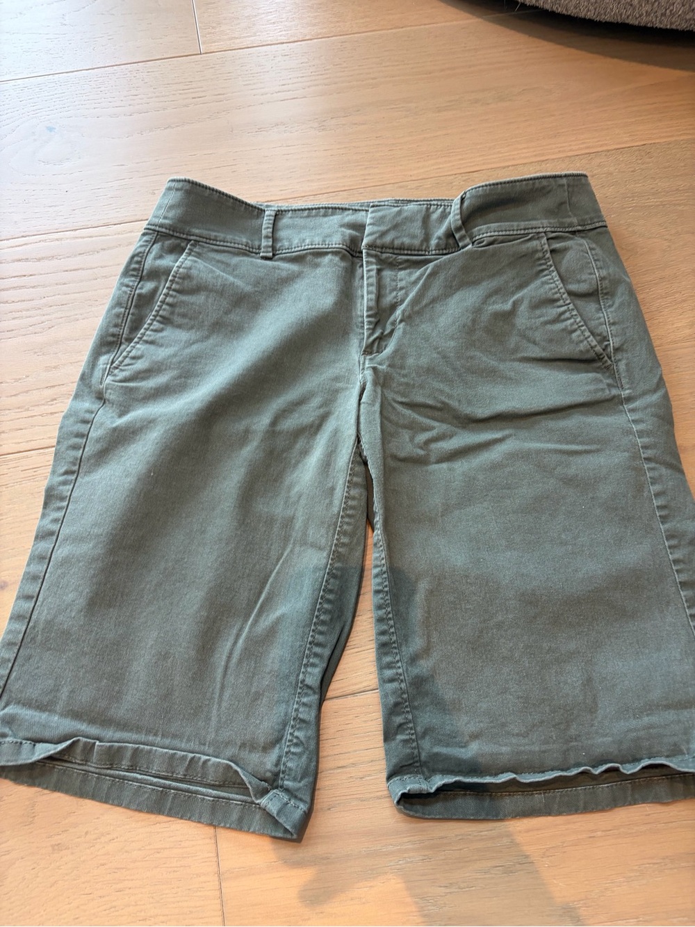 Women’s LOFT Olive Green Casual Shorts
